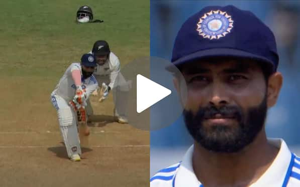 [Watch] Ravindra Jadeja Fails To Deliver Under Pressure As Phillips Bowls A Vicious Turner